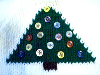 Bitty Baby Sweater - Christmas Tree