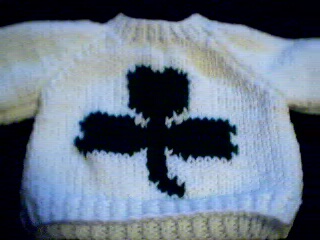 American Girl Sweater - St. Patrick's Day Shamrock